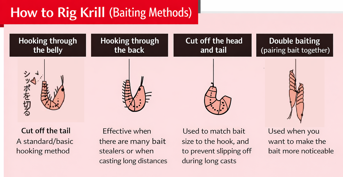 Tips for Krill Rigging